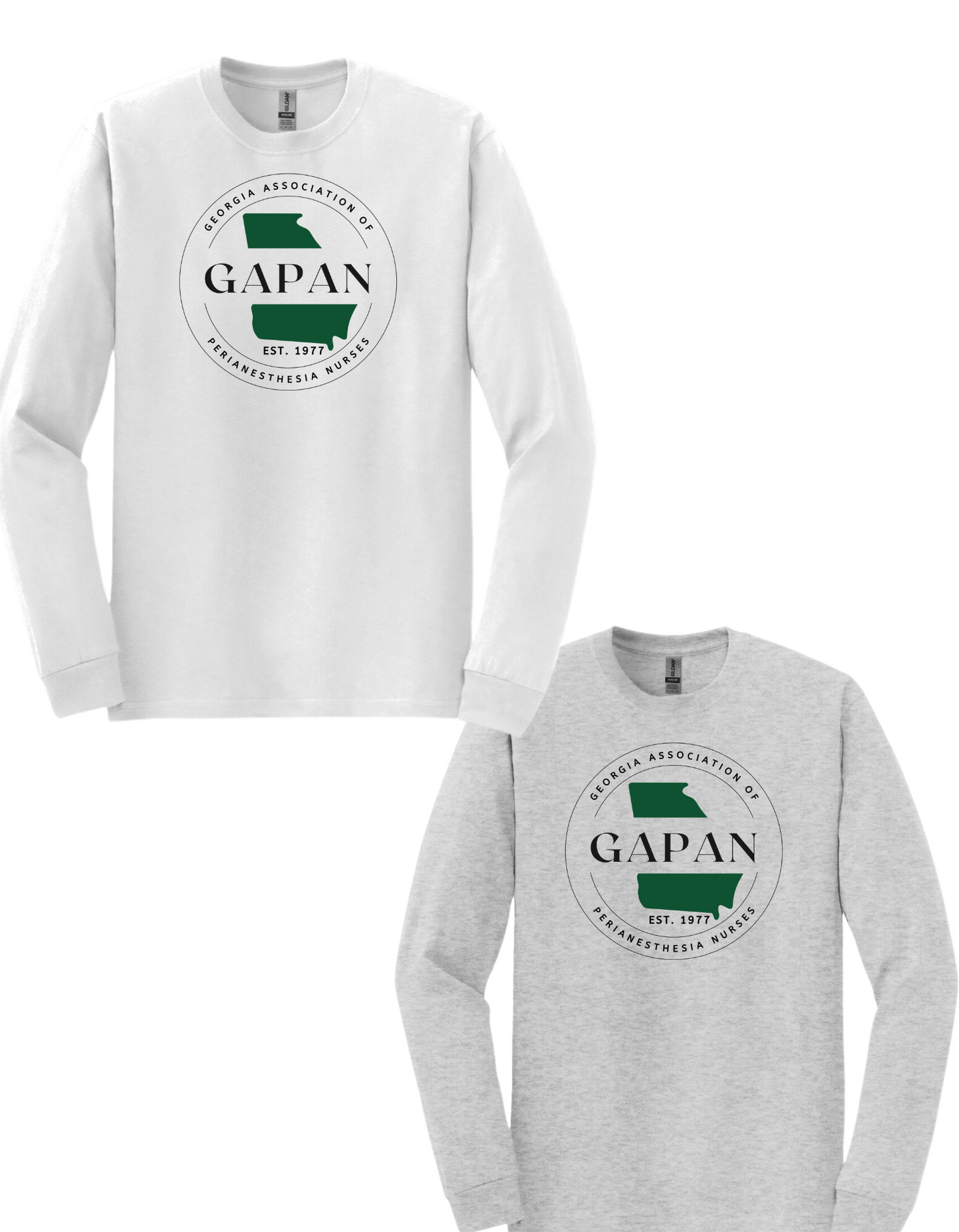 ADULT UNISEX GILDAN LONG SLEEVE T-SHIRT / GAPAN