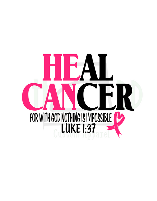 BREAST CANCER / HE CAN HEAL CANCER